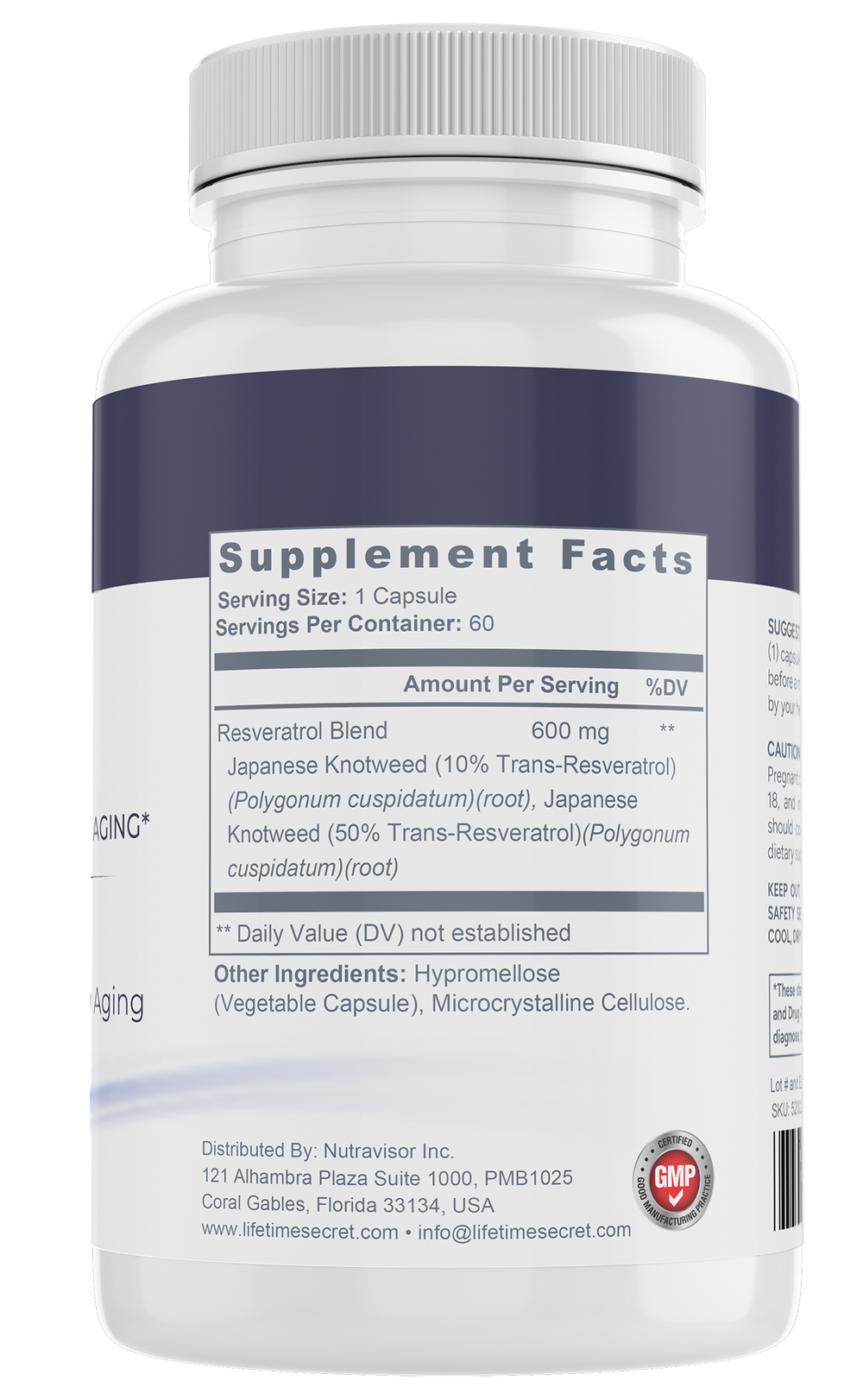 Longevity Resveratrol