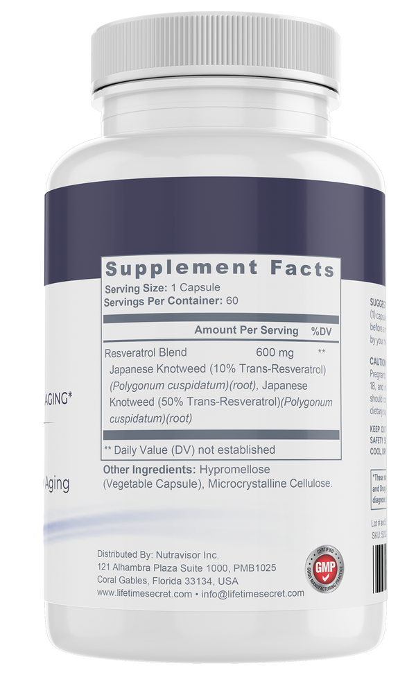 Longevity Resveratrol